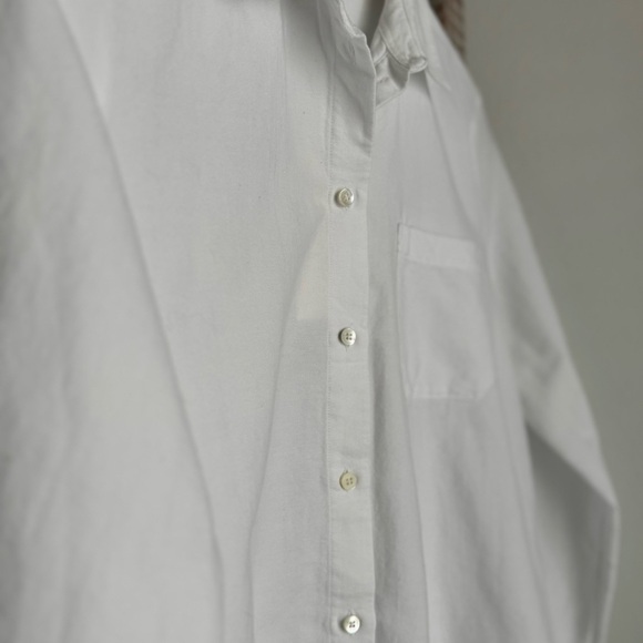 Sezane Tomboy Shirt in White - Picture 2 of 7